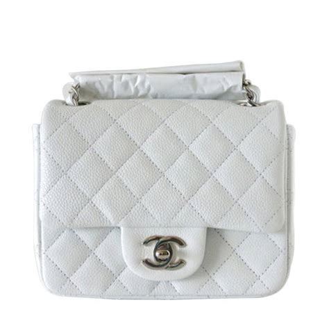 white chanel classic mini flap bag|chanel mini flap bag rectangular.